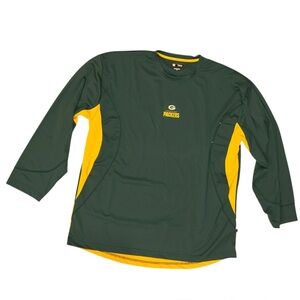 NWOT Green Bay Packers Shirt Men’s 2XL XXL Long Sleeve NFL Football Long Sleeve